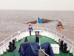 江苏盐城渔船相撞事故--2人遇难，1人失踪