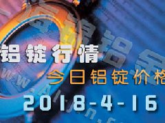 今日铝价：4月16日全国各地铝锭行情