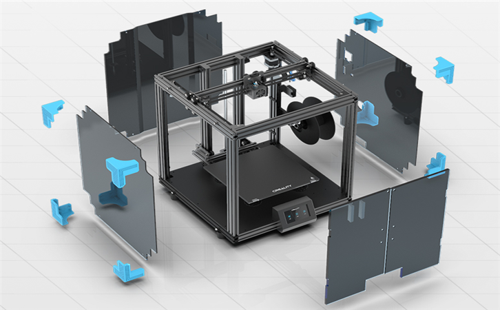 3D打印机铝型材结构